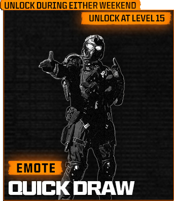 Quick Draw Emote Open Beta Reward
