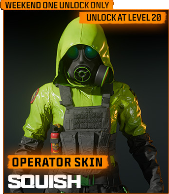 Squish Operator Skin Open Beta Reward