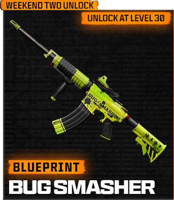 Bug Smasher Blueprint Open Beta Reward