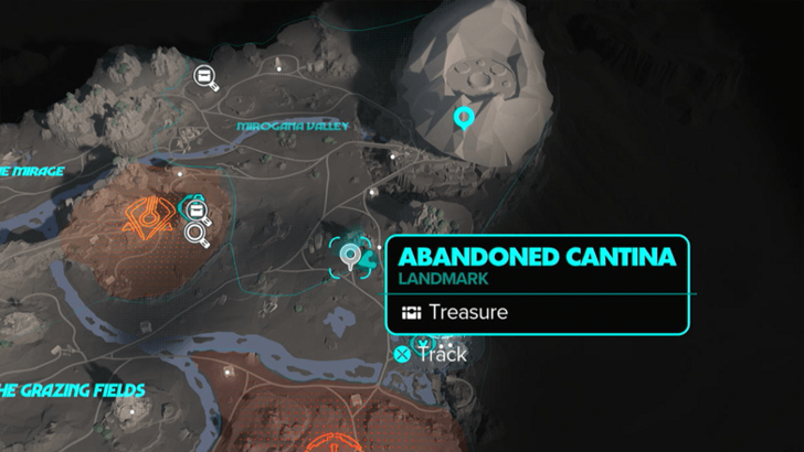 Star Wars Outlaws - Scout IV Trinket Map Location