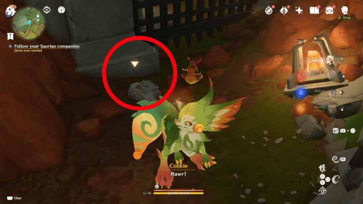 Follow your Saurian companion