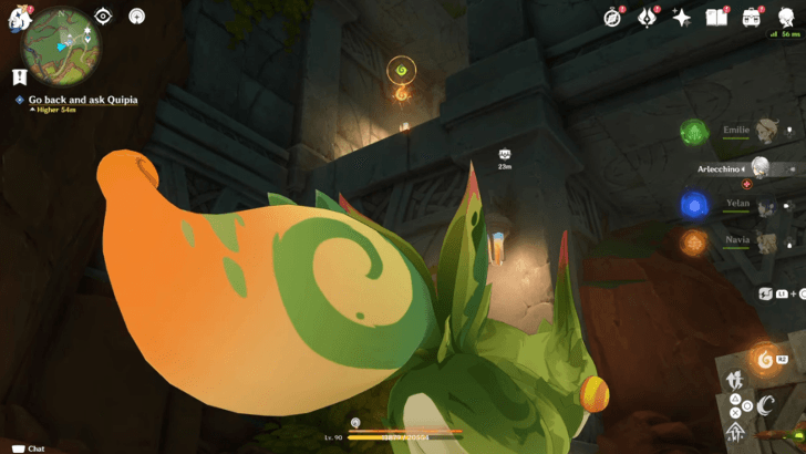 Go back and ask Quipia