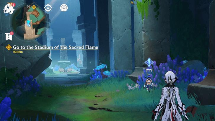 Tracer No Tracing - Interact with Chikya - Genshin Impact