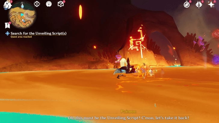 Tracer No Tracing - Search for the Unveiling Script(s) - Genshin Impact.png