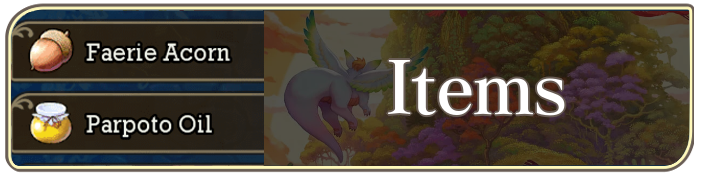 Visions of Mana - Items Partial