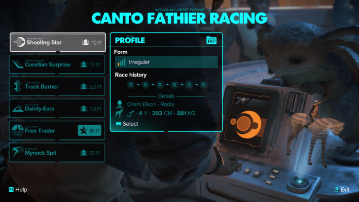 Canto Fathier Racing Similar to Horse Racing