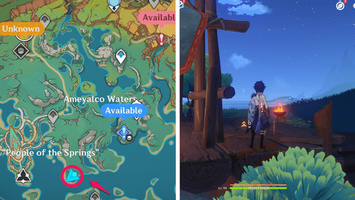 Genshin Impact Those Searching for the Mysterious Island Location