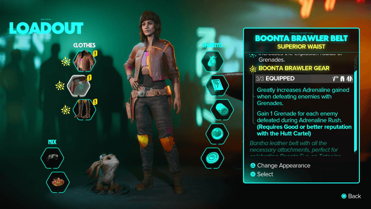 Star Wars Outlaws - Boonta Brawler Gear