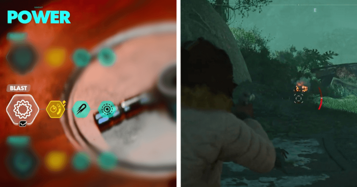 Select the Blast Configuration for the Power Blaster