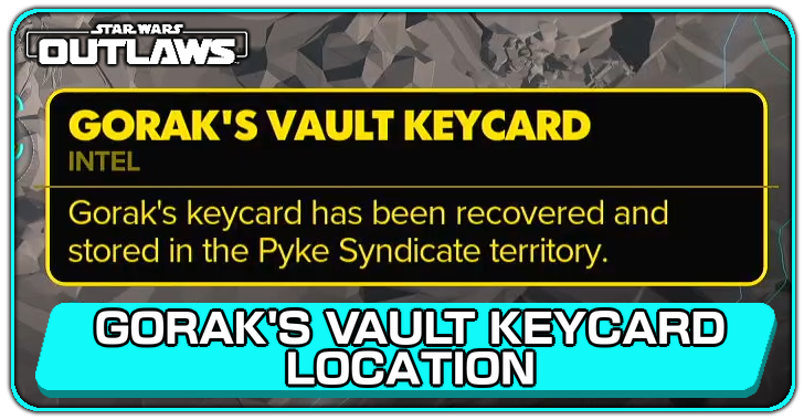 Star Wars Outlaws Gorak