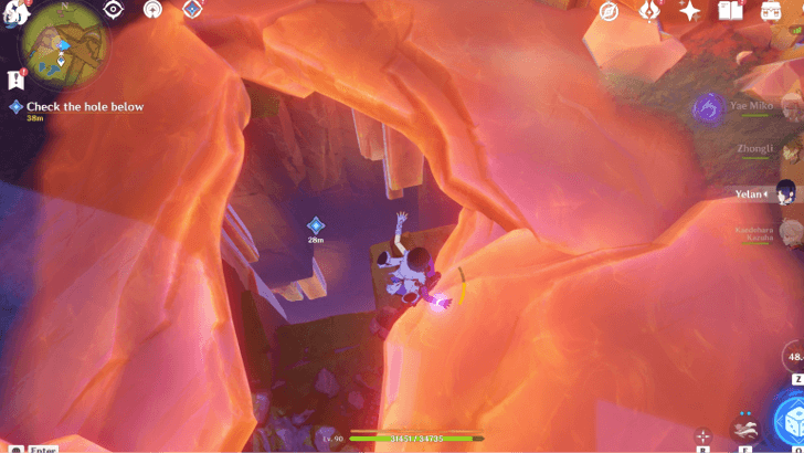 Genshin Impact - Peace to the Slumbering - Check the Hole Below