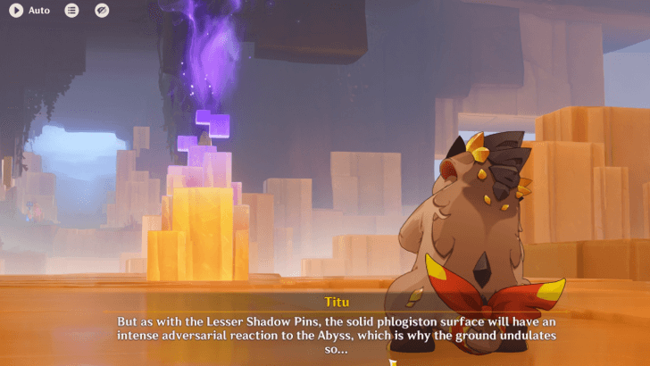 Genshin Impact - Peace to the Slumbering - Find the Inscription Fragments