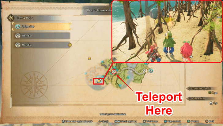 Mushroom Mania Beachside Fungus Location