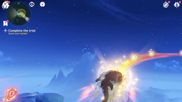 Genshin Impact Seeker No Finding Walkthrough - Trial - Collecting Orbs