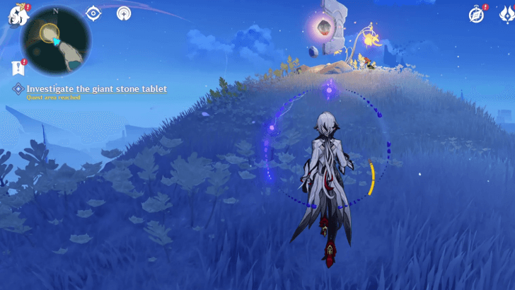 Genshin Impact Seeker No Finding Walkthrough - Examine the Giant Stone Tablet.png