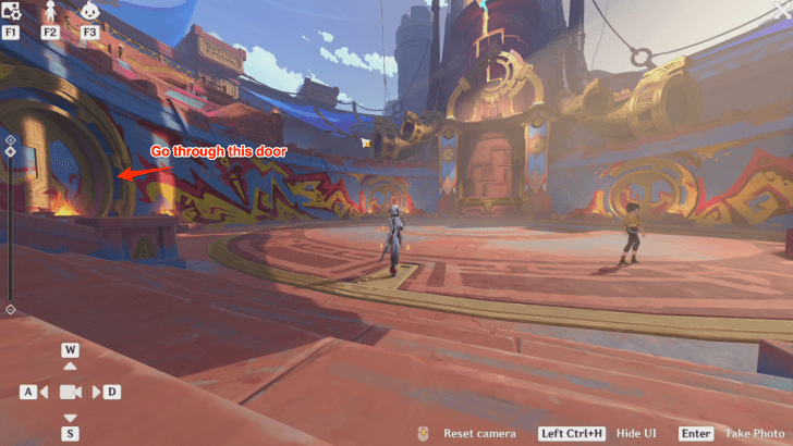 Door to Tablet of Tona location