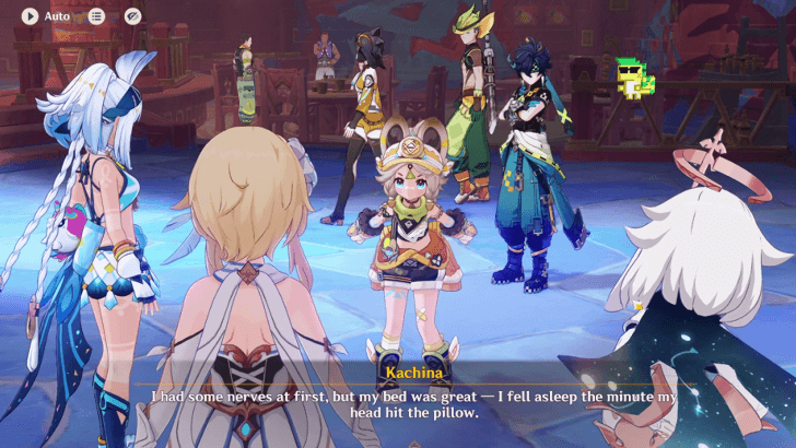 Meet up with Kachina and the others