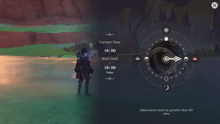 Wait till 08:00 – 10:00 the next day