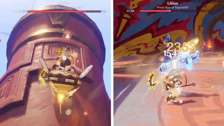 Finish the duel with Liliuo