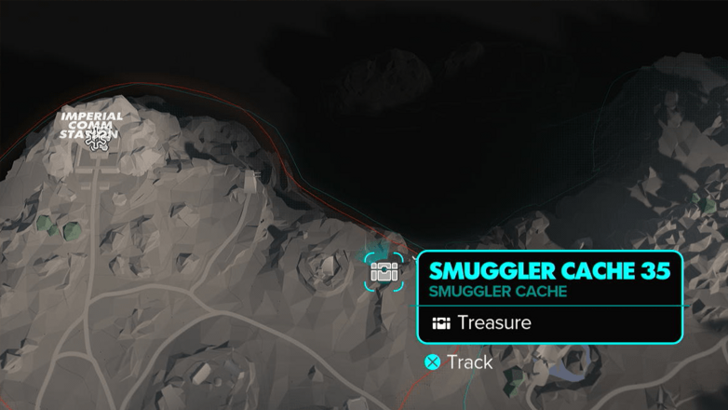 Star Wars Outlaws Smuggler Cache 35 Map