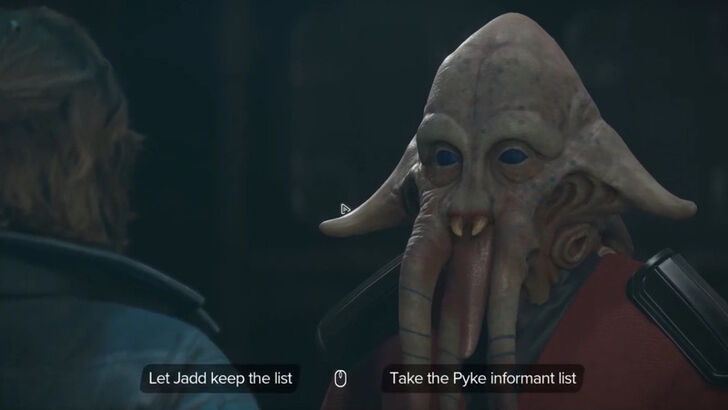 Star Wars Outlaws Jadd Choice