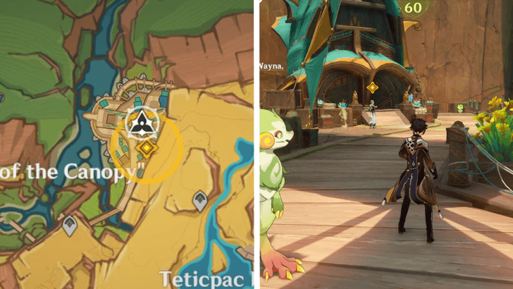 Genshin Impact To Reclaim an Ancient Name Walkthrough - Pay the Scions of the Canopy a visit