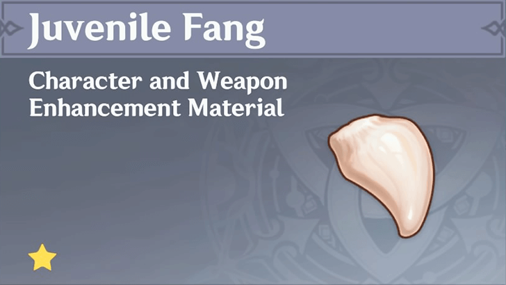 Genshin Impact - How to Get Juvenile Fang and Effects