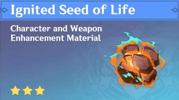 Genshin Impact - How to Get Ignited Seed of Life and Effects
