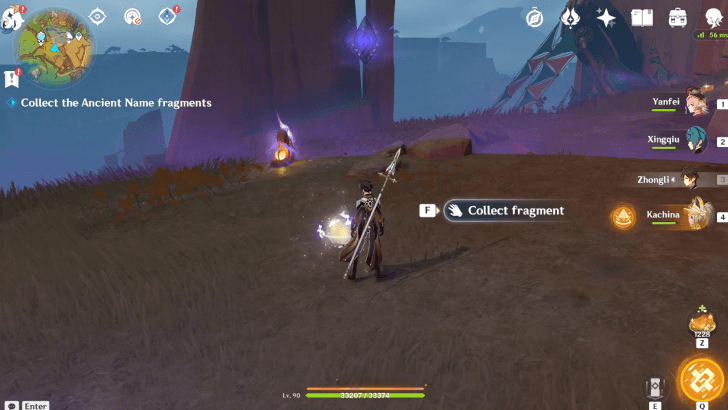 Genshin Impact To Reclaim an Ancient Name Walkthrough - Collect the Ancient Name fragments