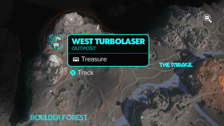 Star Wars Outlaws West Turbolaser Map Location