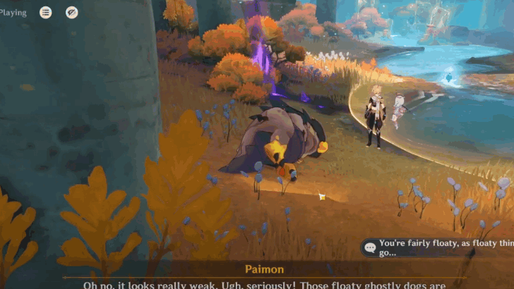 Speak to the giant beast