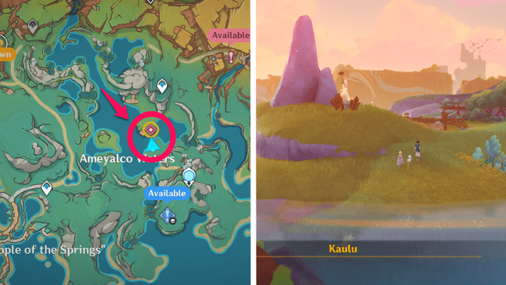 Genshin Impact The Legend of the Mysterious Island Walkthrough - Reach the "mysterious island"