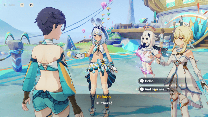 Genshin Impact Home of the Hot Springs Walkthrough - Go to the People of the Springs