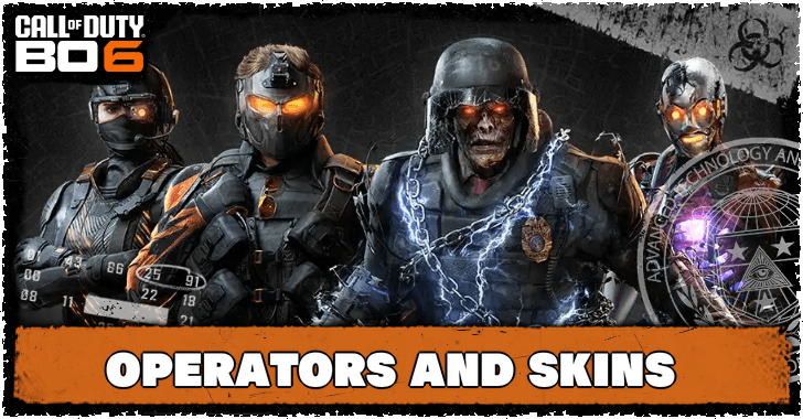 Black Ops 6 Operators and Skins