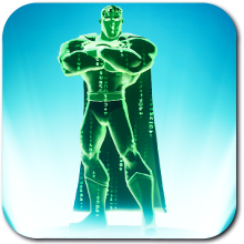 Matrix Code Superman