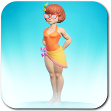 Beach Volleyball Velma
