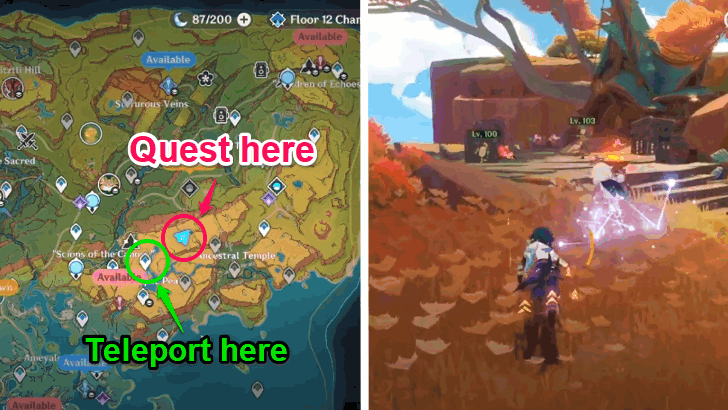 Weighty Wings Location