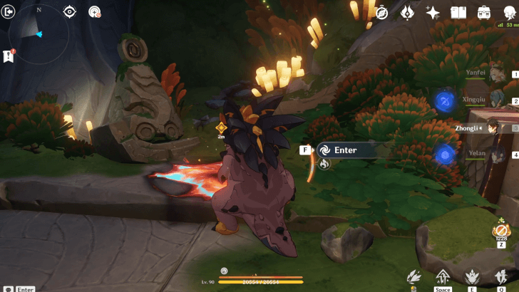 Genshin Impact Echoes of Life Walkthrough - Continue deeper within Step 5