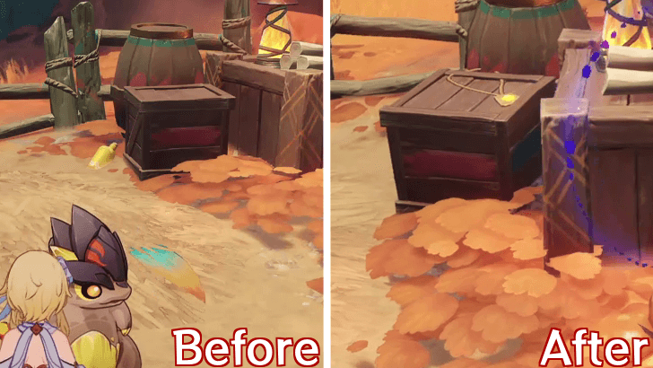 Genshin Impact Gifts and Gifts in Return Walkthrough - Gemstone Jewelry in Rest Area