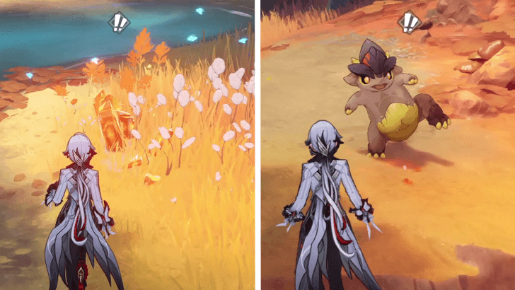 Genshin Impact Gifts and Gifts in Return Walkthrough - Talk to your Saurian companion