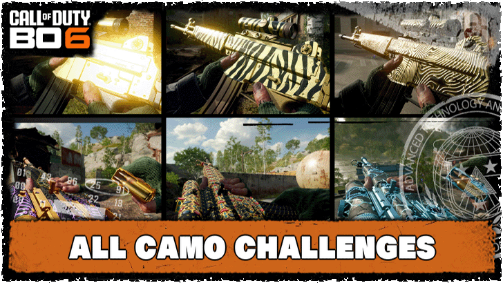 Black Ops 6 - List of All Camo Challenges