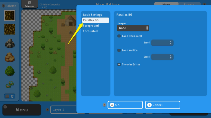 RPG MAKER WITH Parallax BG