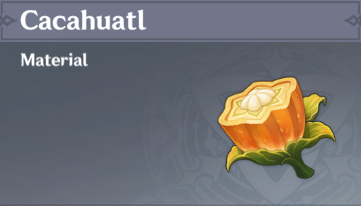 Genshin Impact - How to Get Cacahuatl and Effects