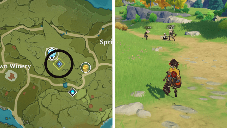 Genshin Impact The Call of Mystical Martial Arts Quest Location