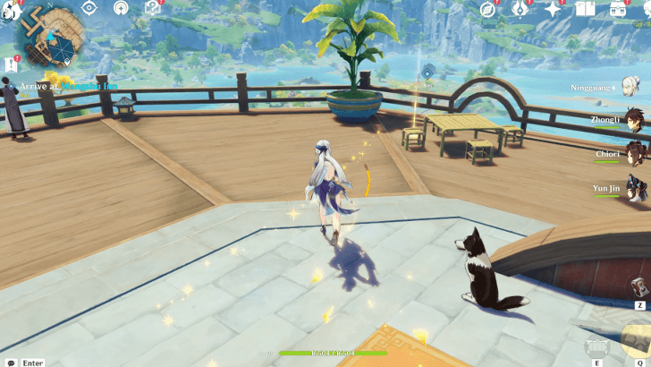 Genshin Impact The Call of Mystical Martial Arts Quest Walkthrough - Arrive at Wangshu Inn