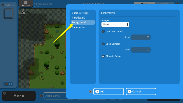 RPG MAKER WITH Foreground