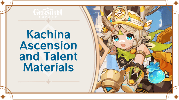 Genshin Impact - Kachina Ascension and Talent Materials
