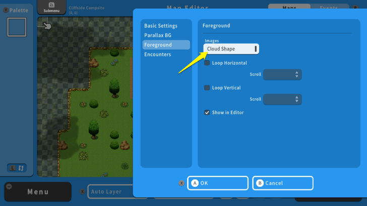 RPG MAKER WITH Cloud Shape
