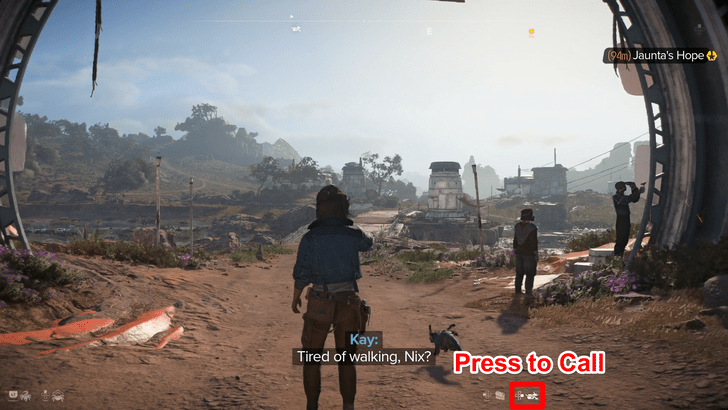 How to Call Speeder - Press the Right Button on Your D-Pad