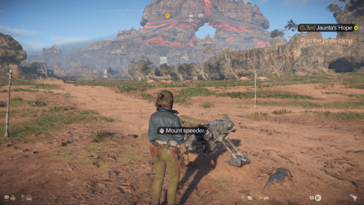 Speeder Can Only Be Called in Open Areas